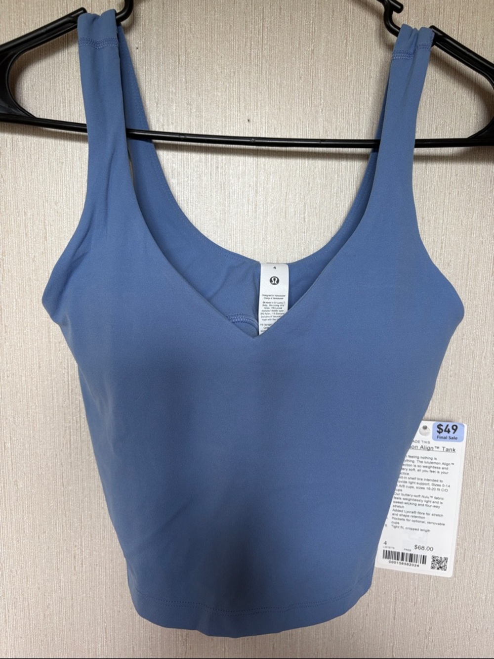 lululemon athletica Blue Align™ Tank